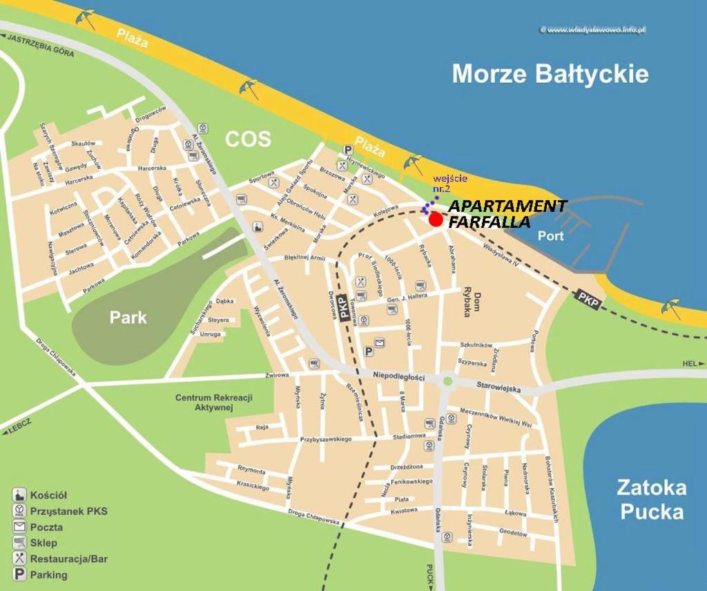 Apartament Farfalla Владиславово Екстер'єр фото
